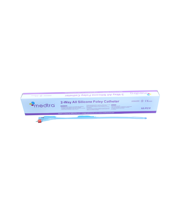 2-WAY FOLEY CATHETERS - ALL SILICONE.