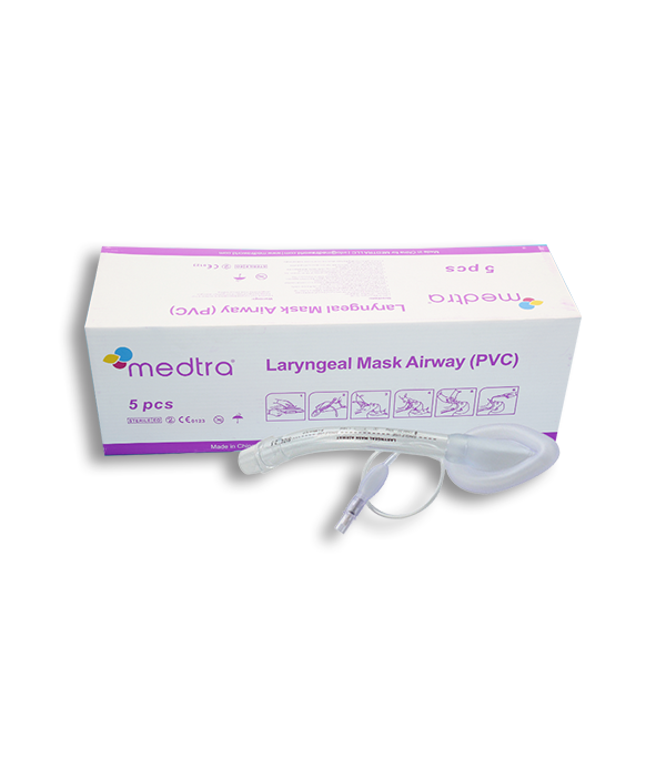DISPOSABLE PVC LARYNGEAL MASK.
