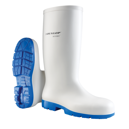 DUNLOP® ACIFORT CLASSIC+ WHITE/BLUE (B180331) - Medtra World