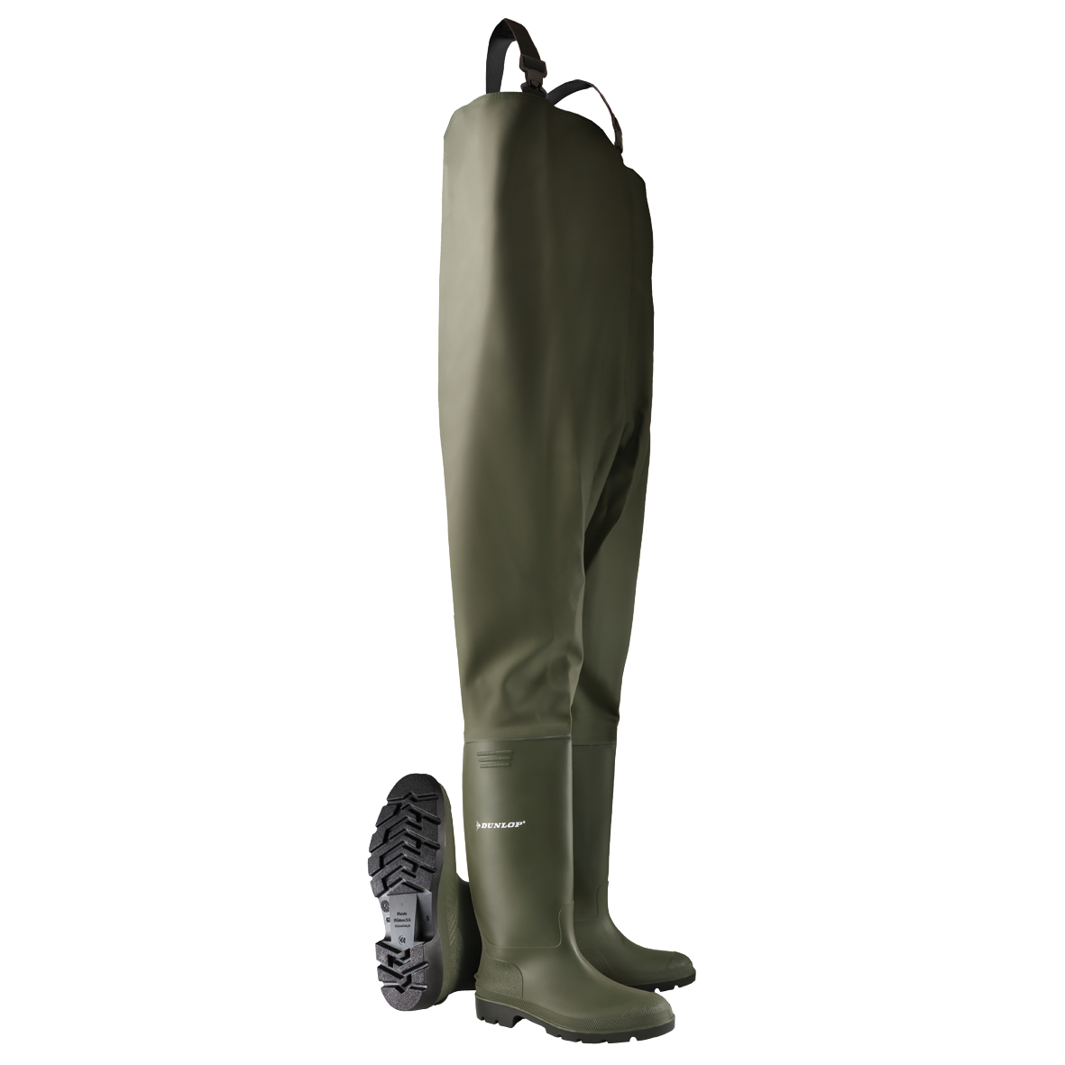 Dunlop Pricemastor Chest Wader Green/Black (388VP).