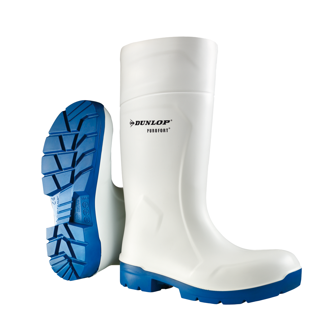DUNLOP® FOODPRO PUROFORT MULTIGRIP SAFETY WHITE/BLUE (CA61131) - Medtra World
