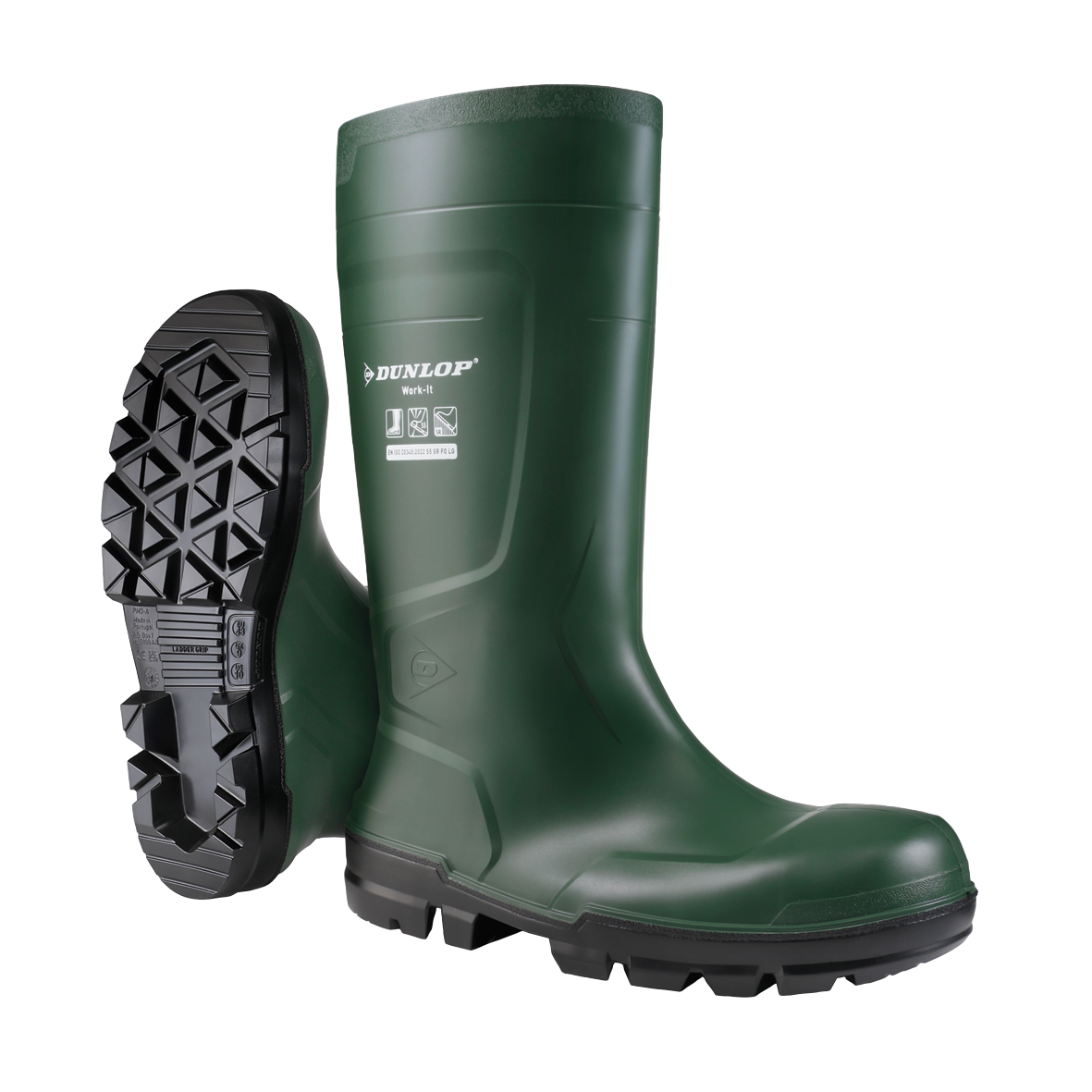 DUNLOP® WORK-IT FULL SAFETY HERITAGE GREEN (NB2KL01) - Medtra World