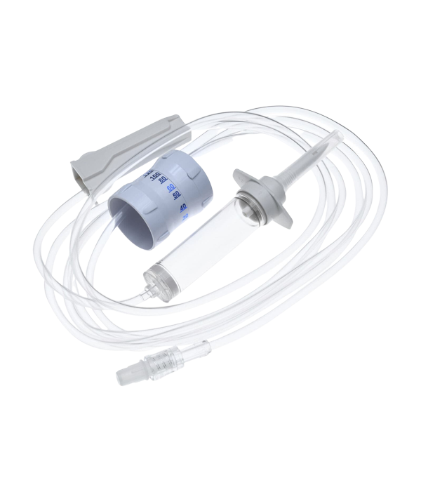 INFUSION SET WITH FLOW REGULATOR.