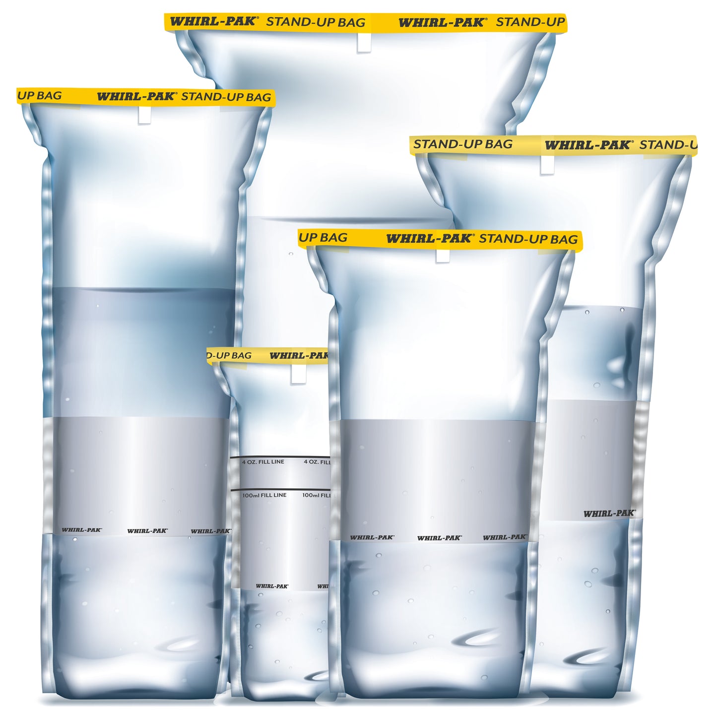 Whirl-Pak® UnDosed Stand Up Sterilized Bags - Medtra World